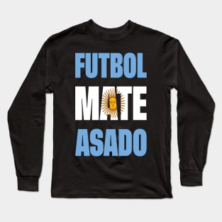 Futbol Mate Asado Long Sleeve T-Shirt